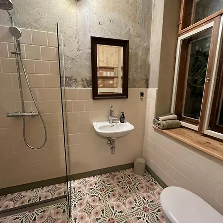In Schoener Atelierwohnung Mit Garten Und Werkstattsauna דרזדן