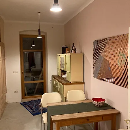 דירה In Schoener Atelierwohnung Mit Garten Und Werkstattsauna דרזדן